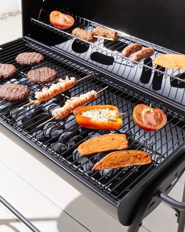 Oil Drum Charcoal BBQ