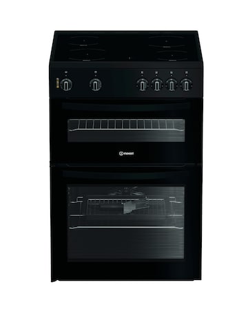 Indesit IDE6VMB 60cm Electric Double Cooker with Ceramic Hob Installation