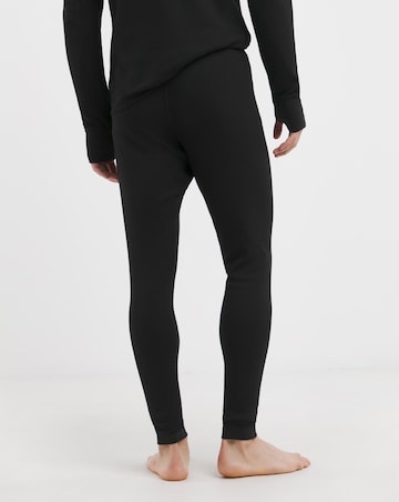 2 Pack Black Thermal Long Johns