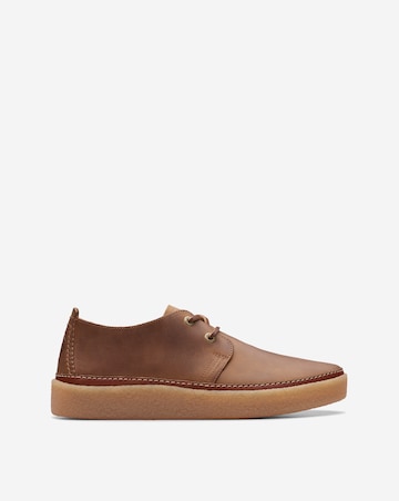 Clarks Clarkwood Low Shoe - Beeswax leather