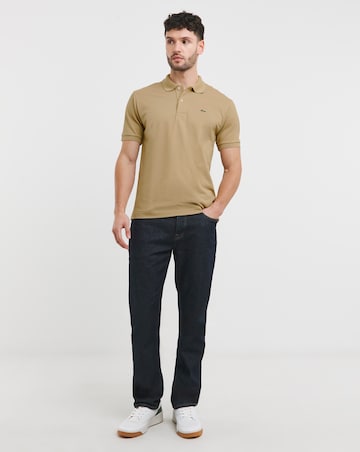 Lacoste Classic Beige Short Sleeved Polo