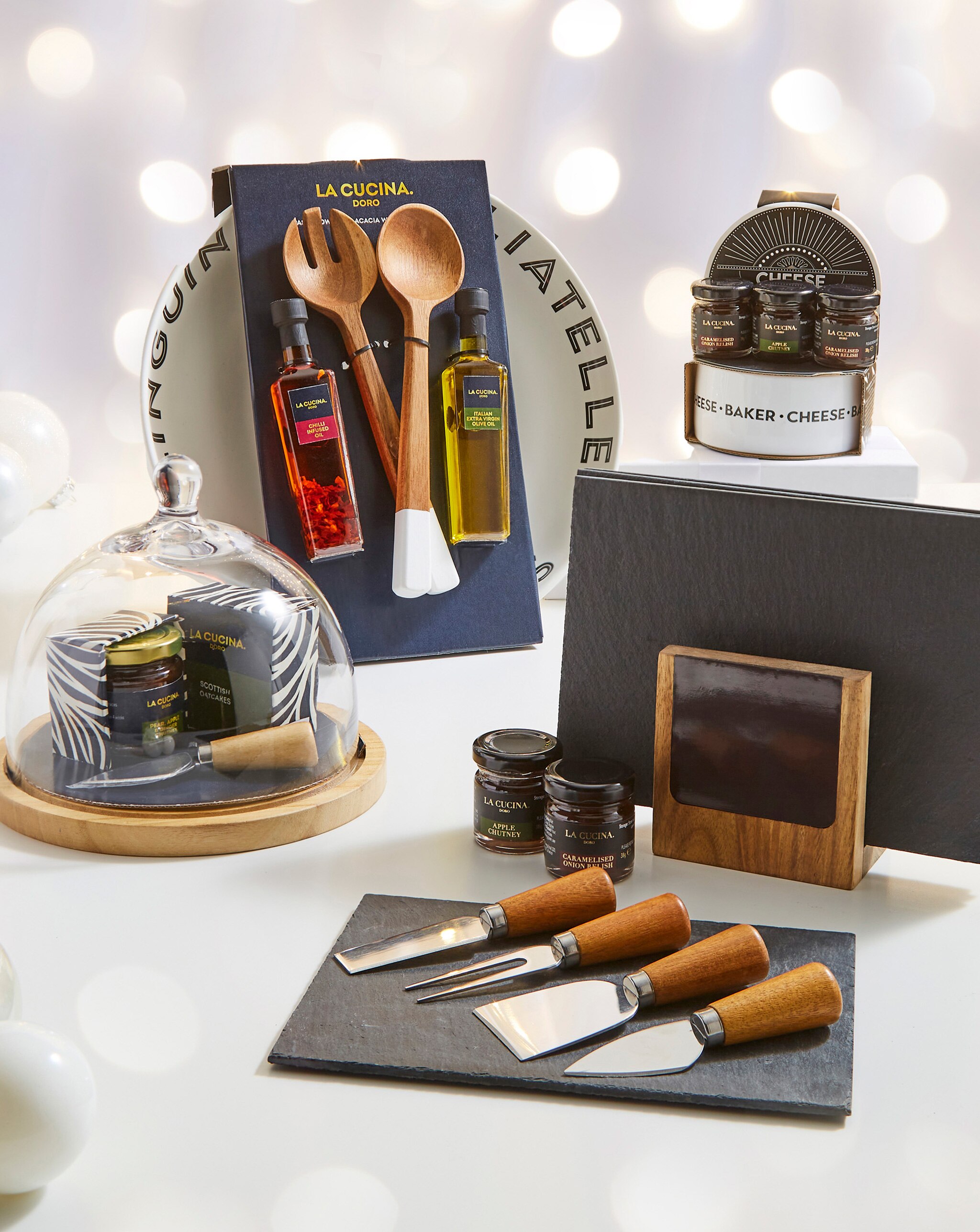 Selection of food and drink gifts