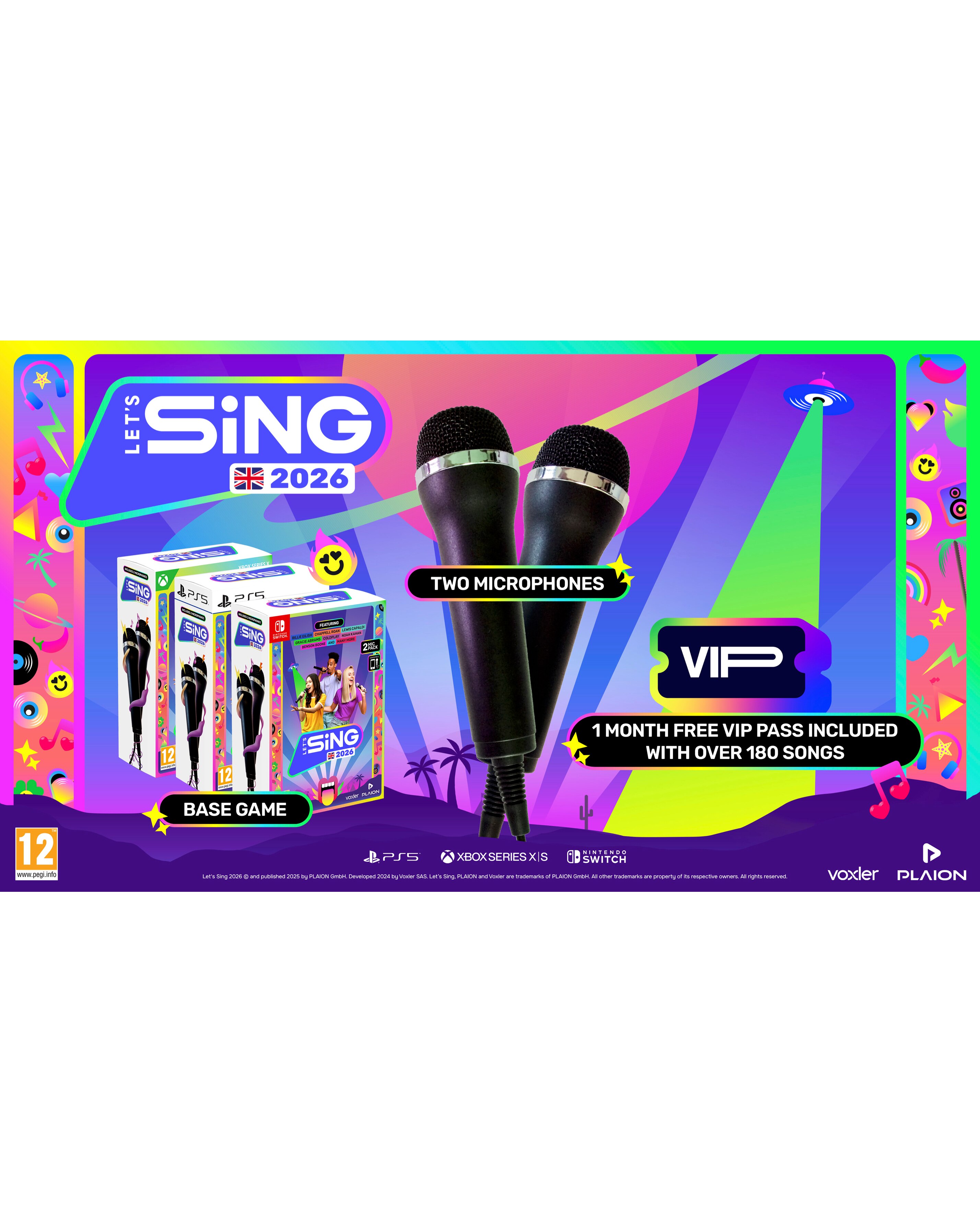 Let's Sing 2026 with 2 USB Microphones (Nintendo Switch) | JD Williams