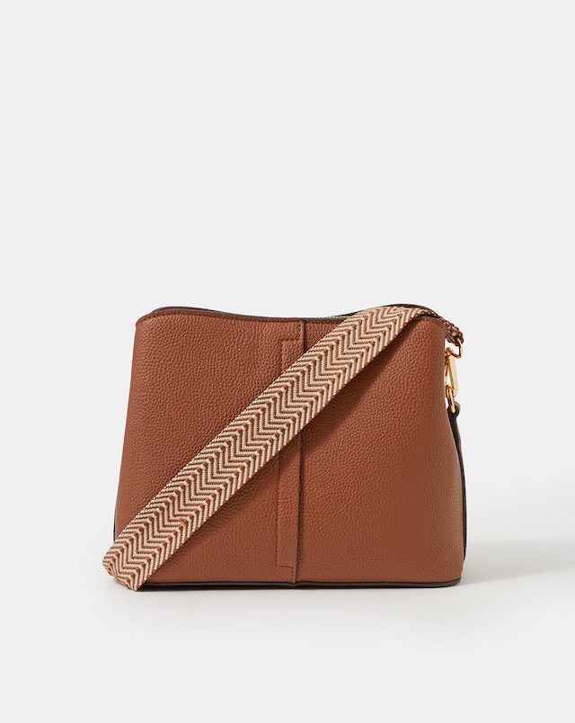 Accessorize Webbing Strap Crossbody Bag