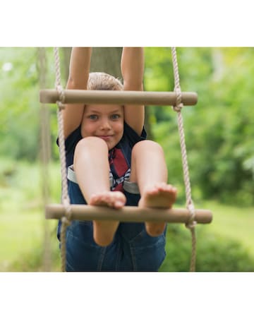 Plum Gibbon Wooden Swing Set