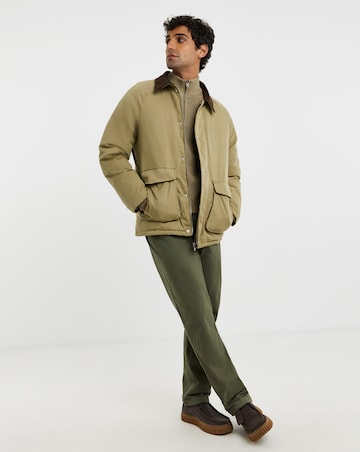 Cord Collar Wadded Jacket