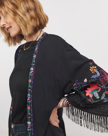 Joe Browns Exquisite Embroidered Kimono