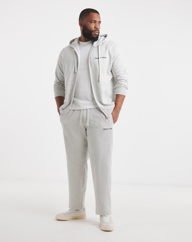 Jack & Jones Norrebro Full Zip Hoodie - Grey