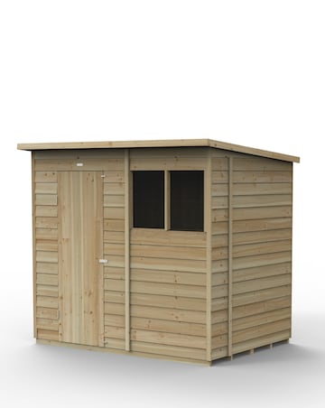 4LIFE Pent Shed 7x5 - Single Door - 2 Windows (Home Delivery)
