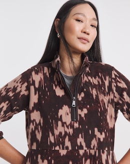 Quarter Zip Longline Fleece