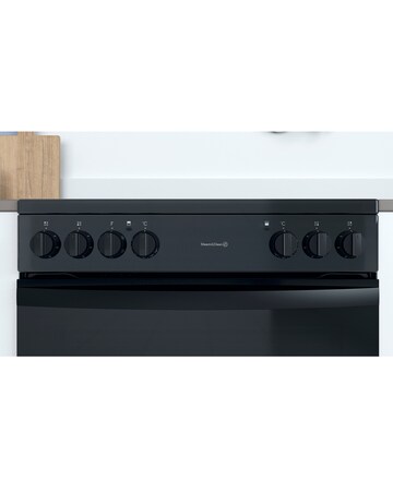 Indesit ID67V9KMB/UK 60cm Electric Double Cooker + Installation