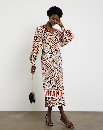 Joanna Hope Animal Printed Dress