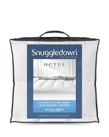 Snuggledown Luxurious Hotel Extra Deep 10cm Mattress Topper