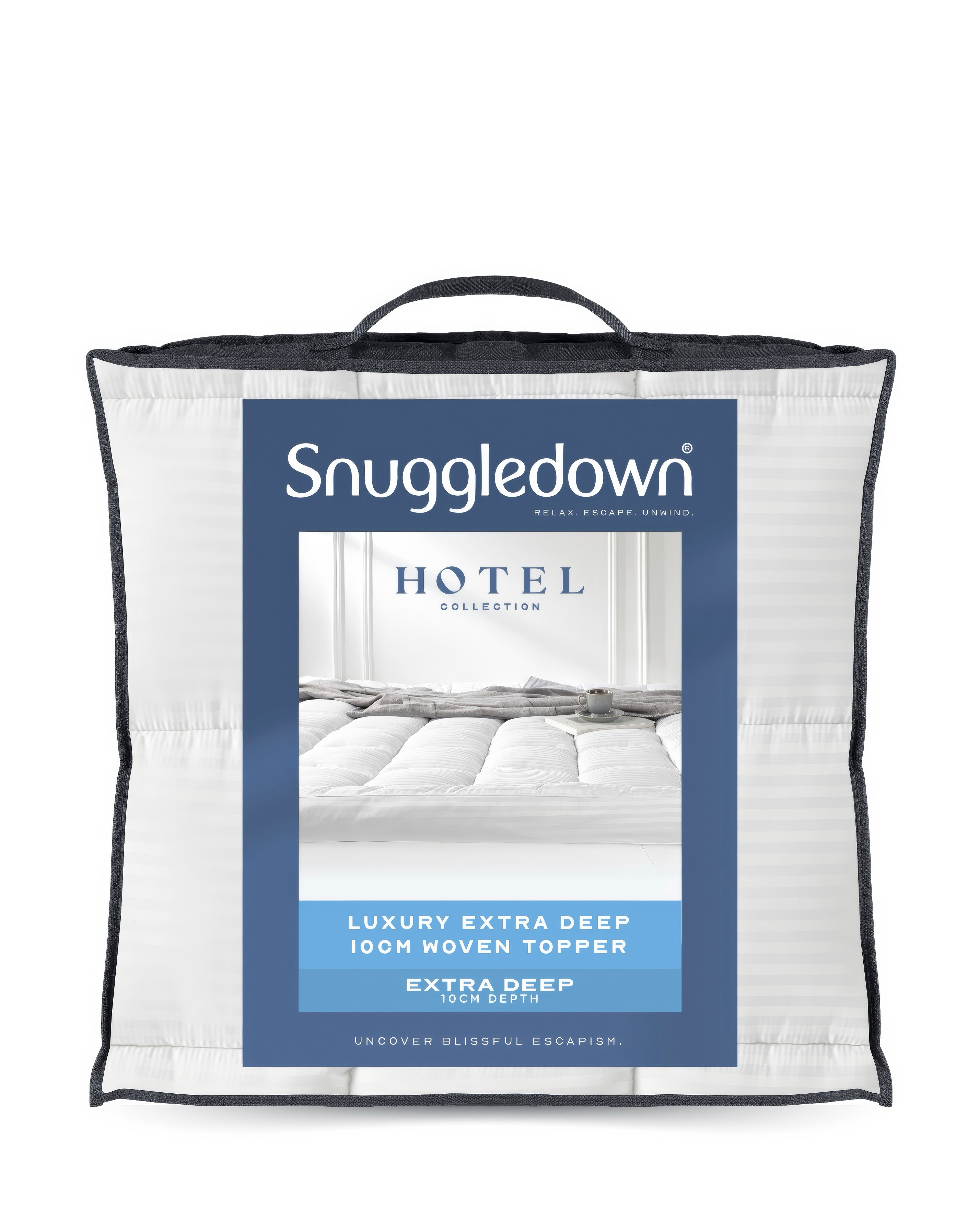 Snuggledown Luxurious Hotel Extra Deep 10cm Mattress Topper