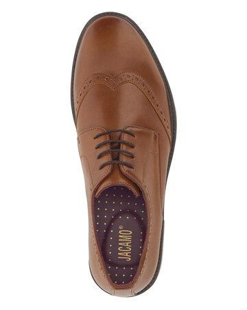 PU Formal Classic Brogue Extra Wide Fit