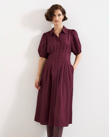 Phase Eight Yasmine Textured Midi Dress