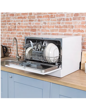 Russell Hobbs RHTTDW6W Table Top Dishwasher - White