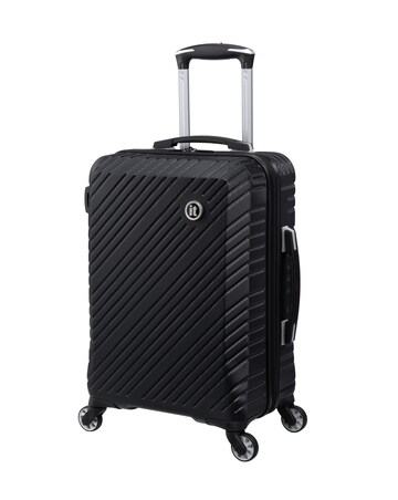 IT Luggage Recline 3pc Suitcase Set - Black