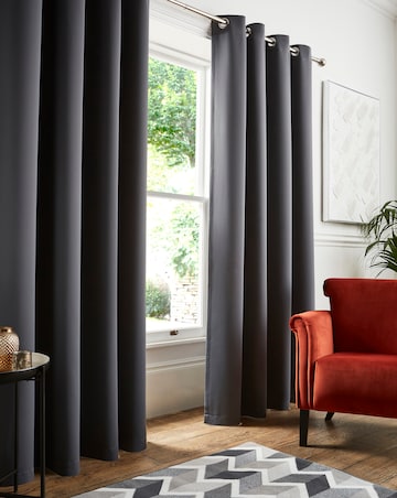 Twilight Woven Eyelet Light Filtering Curtains