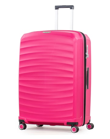 Rock Sunwave Large Suitcase - Pink