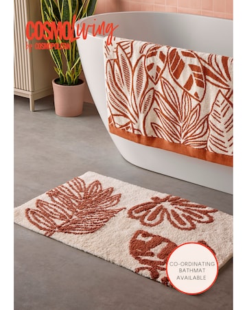 Cosmo Floral Cotton 4 Piece Towel Bale