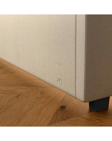 XR Living Maisie Fabric LED Ottoman Bed