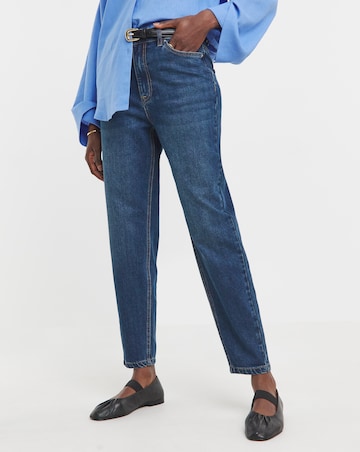 Mid Blue Mom Jeans