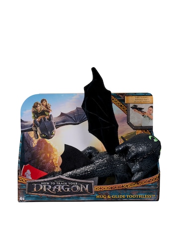 How to Train Your Dragon 12in Gliding Hug Toothless Feature Plush