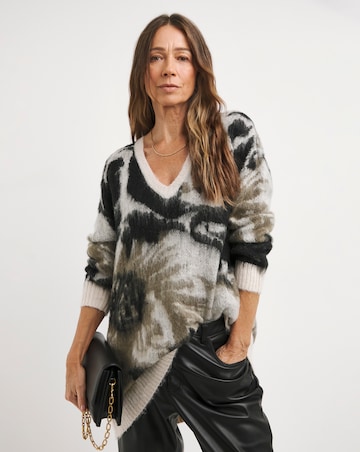 Religion Eccentric Brushed Yarn Dress