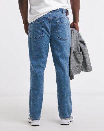 Original Penguin Straight Fit Jean - Light Wash
