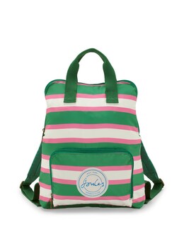 Joules Packaway Backpack - Resort Stripe