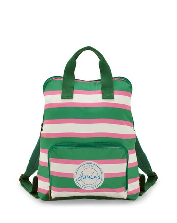 Joules Packaway Backpack - Resort Stripe