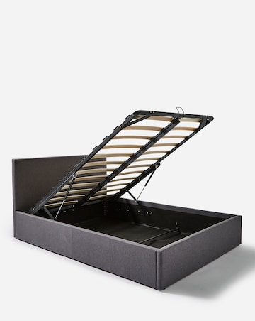 Hayden Fabric Ottoman Bed with 3 Layer Memory Foam Hybrid Mattress