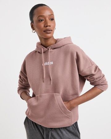 adidas Linear Logo Fleece Hoodie