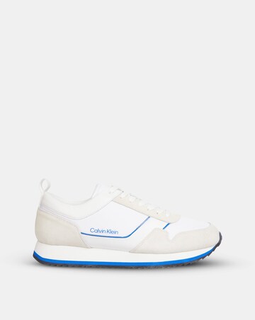 Calvin Klein Low Top Lace Up Mix Trainer