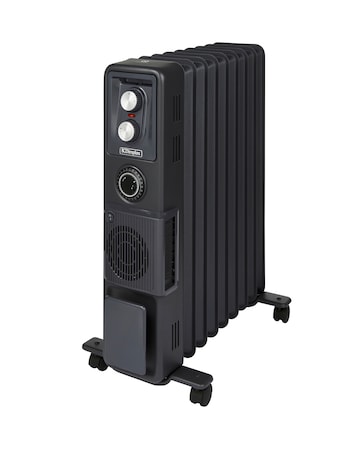 Dimplex Oil Free Radiator 2.4kW with Timer and Turbo Fan- Black