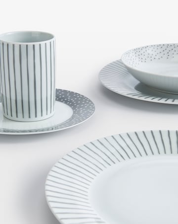 Waterside 36 Piece Grey Starter Dinner Set