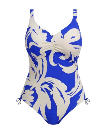Fantasie Rabida Island V Neck Adjustable Leg Swimsuit Ultramarine