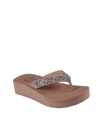 Skechers Vinyasa Toe Post Sandals Standard Fit