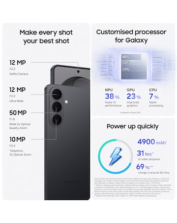 Samsung Galaxy S26+ 512GB (Black) & Galaxy Watch8 40mm BT bundle