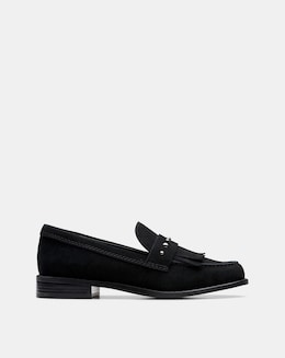 Clarks Hana Suede Loafer Standard Fit