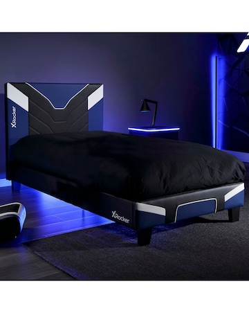 X Rocker Cerberus MKII Gaming Single Bed in a Box - Blue