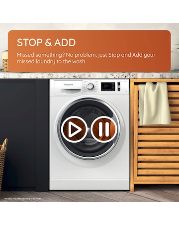 Hotpoint NM11948WCAUK, 9kg, 1400rpm, Washing Machine - White