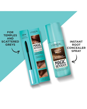 L'Oreal Magic Retouch Temporary Instant Root Concealer Spray Golden Brown
