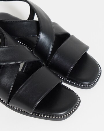 Janna Elasticated Flat Sandals - Extra Wide Fit (EEE)