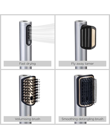 BaByliss Air Wand Limited Edition Hair Dryer, Smoothing and Volumising All-in-On