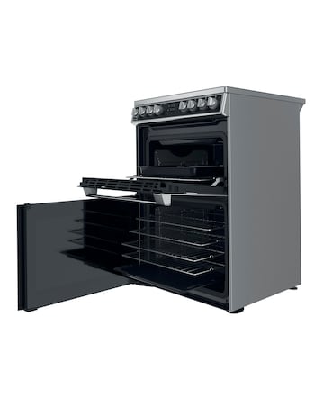 Hotpoint HDM67V8D2CX/UK 60cm Electric Double Cooker + Installation