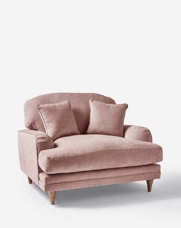 Azra Chenille Snuggle Chair