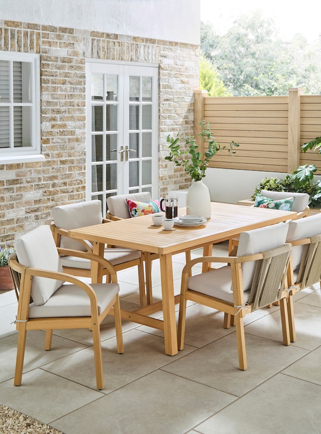 Luca Wooden Dining Set