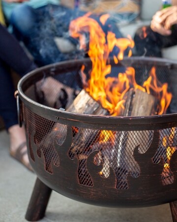 La Hacienda Wildfire Deep Bowl Firepit